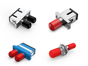 Adaptador Híbrido de Fibra Óptica