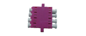 Adaptador Asimétrico LC MM Quad, con Brida