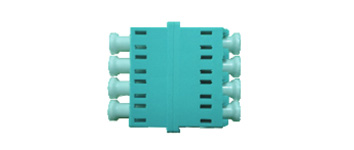 Adaptador Asimétrico LC MM Quad, con Brida